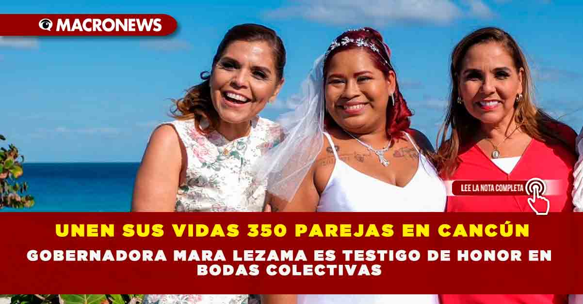 Unen Sus Vidas Parejas En Canc N Gobernadora Mara Lezama Es