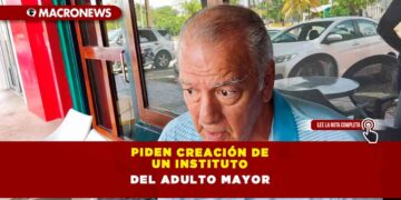 PIDEN CREACIÓN DE UN INSTITUTO DEL ADULTO MAYOR