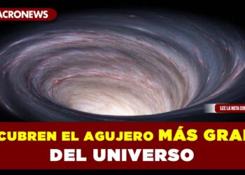 Descubren el agujero negro más grande del Universo