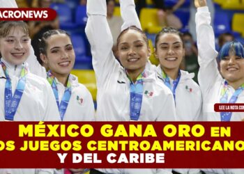 México gana oro en los Juegos Centroamericanos y del Caribe