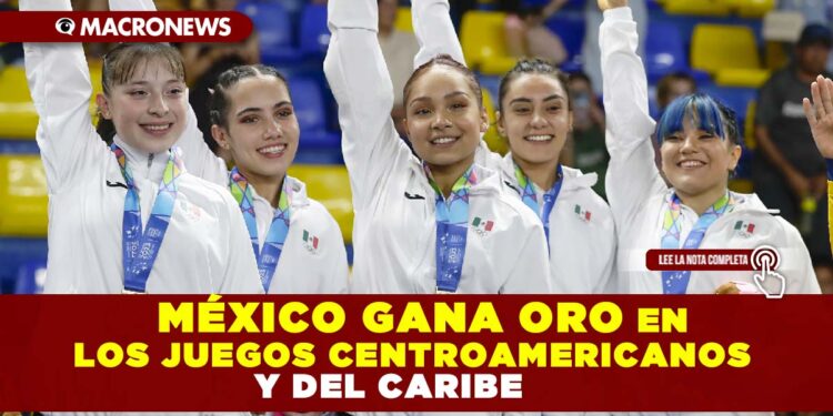 México gana oro en los Juegos Centroamericanos y del Caribe
