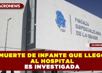Muerte de infante que llegó al hospital es investigada
