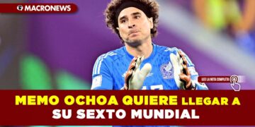 Memo Ochoa quiere llegar a su sexto Mundial