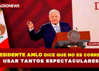No es correcto usar tantos espectaculares dice el Presiente AMLO