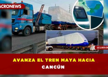 AVANZA EL TREN MAYA HACIA CANCÚN