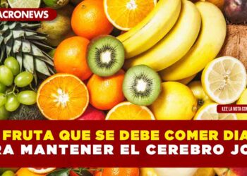 La fruta que se debe comer diario para mantener el cerebro joven
