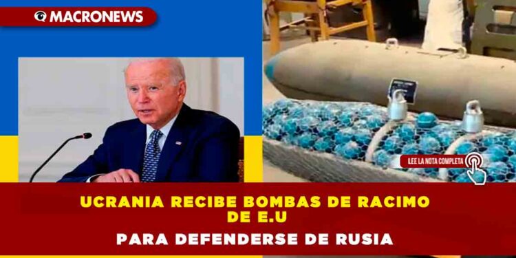 Ucrania recibe bombas de racimo de E.U para defenderse de Rusia