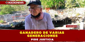 Ganadero de varias generaciones pide justicia