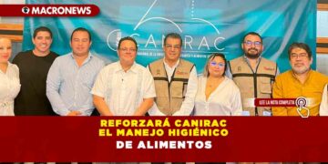 REFORZARÁ CANIRAC EL MANEJO HIGIÉNICO DE ALIMENTOS