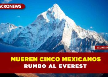 Mueren cinco mexicanos rumbo al Everest