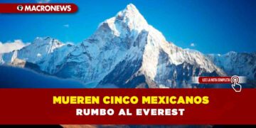 Mueren cinco mexicanos rumbo al Everest