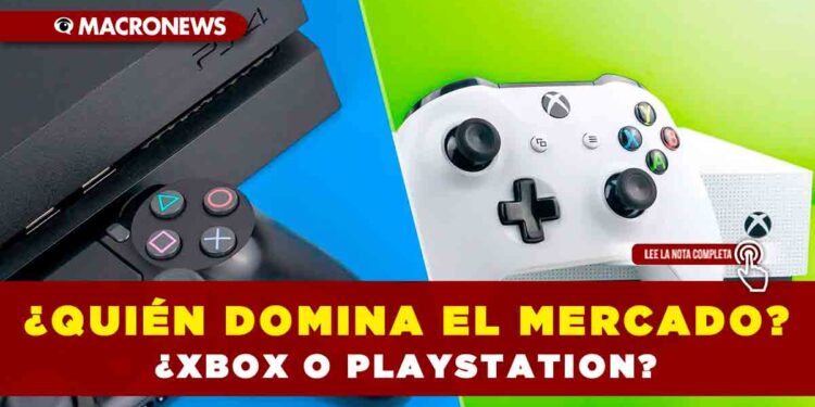 ¿Quién domina el mercado? ¿Xbox o PlayStation?