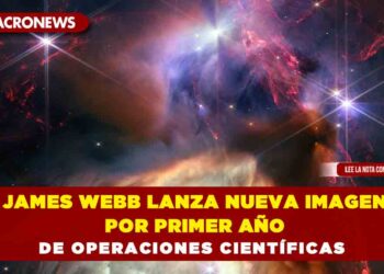 James Webb lanza nueva imagen por primer año de operaciones científicas