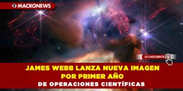 James Webb lanza nueva imagen por primer año de operaciones científicas
