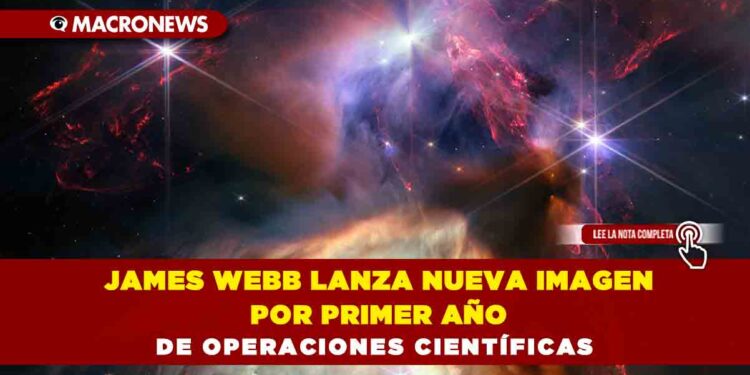 James Webb lanza nueva imagen por primer año de operaciones científicas