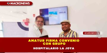 AMATUR FIRMA CONVENIO CON GRUPO HOSPITALARIO LA JOYA