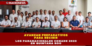 Avanzan preparativos para recibir los Paranacionales CONADE 2023 en Quintana Roo