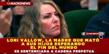 Lori Vallow, la madre que mató a sus hijos esperando el fin del mundo es sentenciada a cadena perpetua