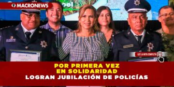 Por primera vez en Solidaridad logran jubilación de policías