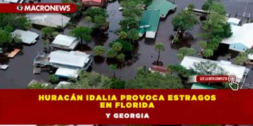 Huracán Idalia provoca estragos en Florida y Georgia