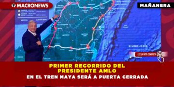 Primer recorrido del Presidente AMLO en el Tren Maya será a puerta cerrada