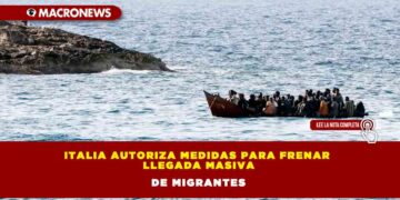 Italia autoriza medidas para frenar llegada masiva de migrantes