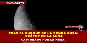 Tras el Choque de la Sonda Rusa: Cráter en la Luna Capturado por la NASA