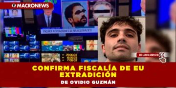 Confirma Fiscalía de EU extradición de Ovidio Guzmán