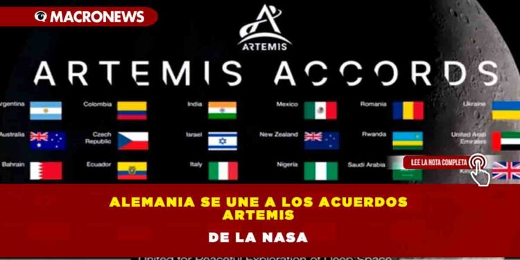 Alemania se une a los Acuerdos Artemis de la NASA