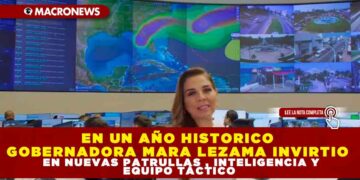 EN UN AÑO HISTORICO GOBERNADORA MARA LEZAMA INVIRTIO EN NUEVAS PATRULLAS , INTELIGENCIA Y EQUIPO TÁCTICO