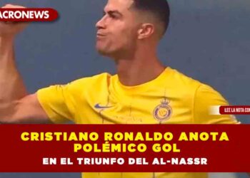 Cristiano Ronaldo anota polémico gol en el triunfo del Al-Nassr