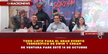 TODO LISTO PARA EL GRAN EVENTO TERRORÍFICO DE SWIM Y CREAM DE VENTURA PARK ESTÉ 14 DE OCTUBRE