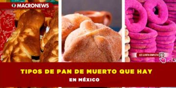 Tipos de pan de muerto que hay en México