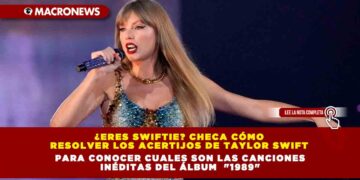 ¿Eres Swiftie? Checa cómo resolver los acertijos de Taylor Swift para conocer cuales son las canciones inéditas del Álbum  «1989»