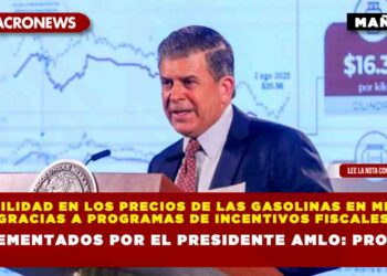 Estabilidad en los Precios de las Gasolinas en México, gracias a programas de incentivos fiscales implementados por el Presidente AMLO: PROFECO
