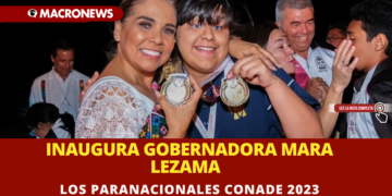 Inaugura Gobernadora Mara Lezama los Paranacionales CONADE 2023