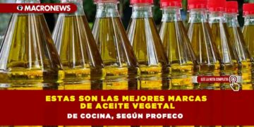 Estas son las mejores marcas de aceite vegetal de cocina, según Profeco