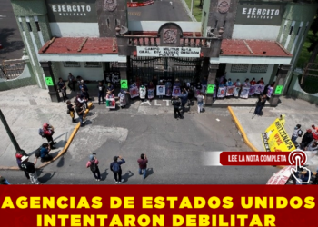 AGENCIAS ESTADOUNIDENSES INTENTARON DEBILITAR EJERCITO: PRESIDENTE AMLO