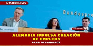 Alemania impulsa creación de empleos para ucranianos