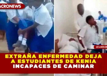 Extraña enfermedad deja a estudiantes de Kenia incapaces de caminar