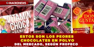 Estos son los peores chocolates en polvo del mercado, según Profeco