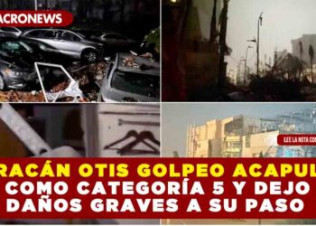 Huracán Otis golpeo Acapulco como categoría 5 y dejo daños graves a su paso