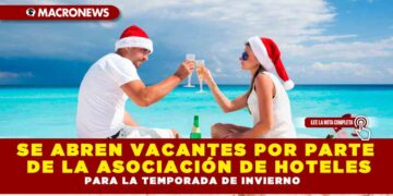 SE ABREN VACANTES POR PARTE DE LA ASOCIACIÓN DE HOTELES PARA LA TEMPORADA DE INVIERNO