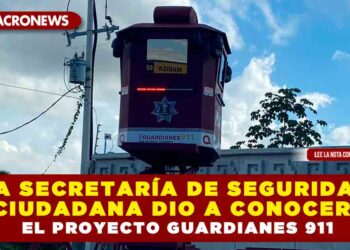 LA SECRETARIA DE SEGURIDAD CIUDADANA DIO A CONOCER EL PROYECTO GUARDIANES 911