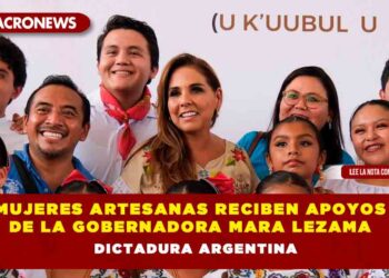 Mujeres artesanas reciben apoyos de la Gobernadora Mara Lezama para impulsar su arte