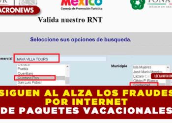 SIGUEN AL ALZA LOS FRAUDES POR INTERNET DE PAQUETES VACACIONALES