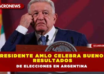 Presidente AMLO celebra buenos resultados de elecciones en Argentina