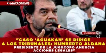 «Caso ‘Aguakan’ se dirige a los tribunales: Humberto Aldana Presidente de la Jugocopo anuncia acciones legales»