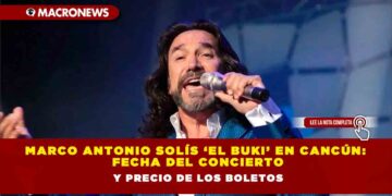 Marco Antonio Solís ‘El Buki’ en Cancún: Fecha del concierto y precio de los boletos