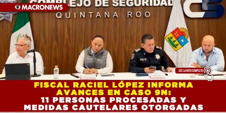 FISCAL RACIEL LÓPEZ INFORMA AVANCES EN CASO 9N: 11 PERSONAS PROCESADAS Y MEDIDAS CAUTELARES OTORGADAS